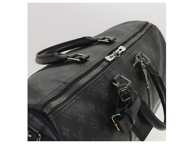 LOUIS VUITTON Eclipse Frammento Keepall Bandouliere 45 Borsa M43278 LV Aut 66508S Monogramma - vista 6