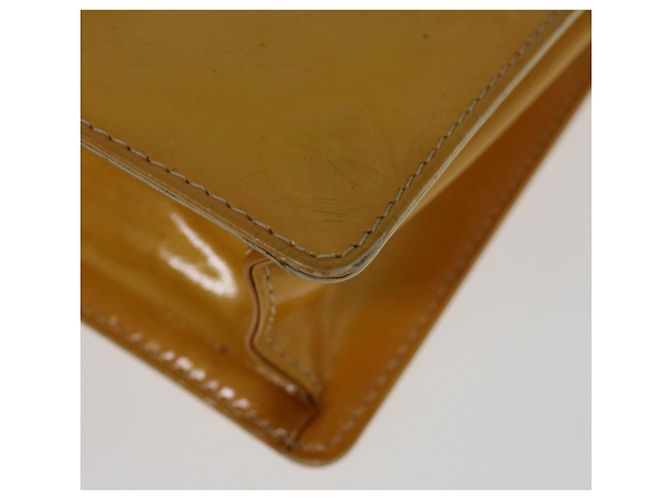 Borsa LOUIS VUITTON Monogram Vernis Spring Street Giallo Lime M91068 Auth ep3239 - vista 14