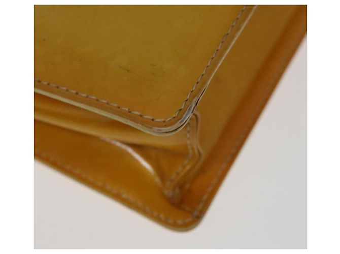 Borsa LOUIS VUITTON Monogram Vernis Spring Street Giallo Lime M91068 Auth ep3239 - vista 15