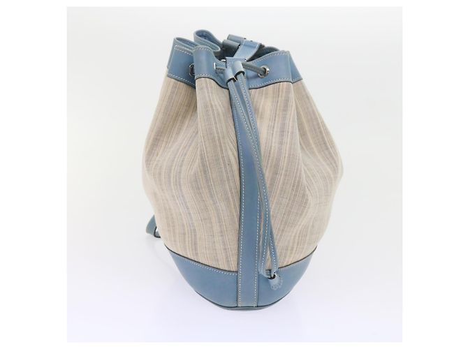 Hermès HERMES Market GM Borsa a spalla Tela Bianca Auth bs9664 Bianco - vista 5