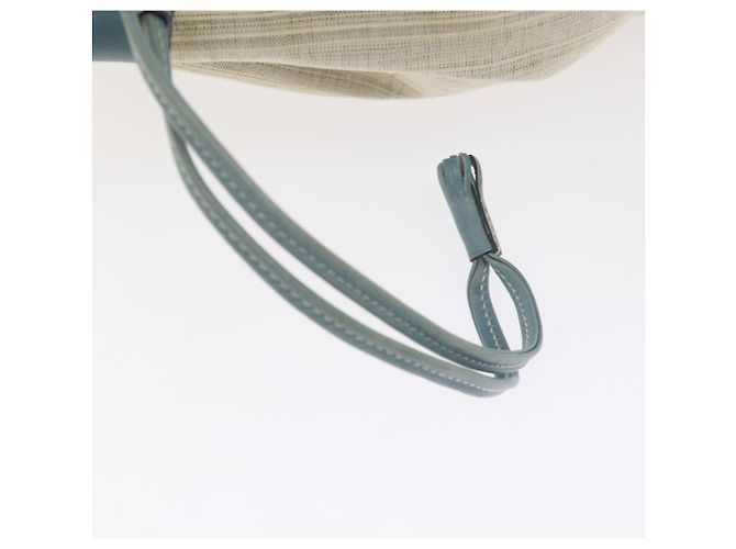 Hermès HERMES Market GM Borsa a spalla Tela Bianca Auth bs9664 Bianco - vista 6
