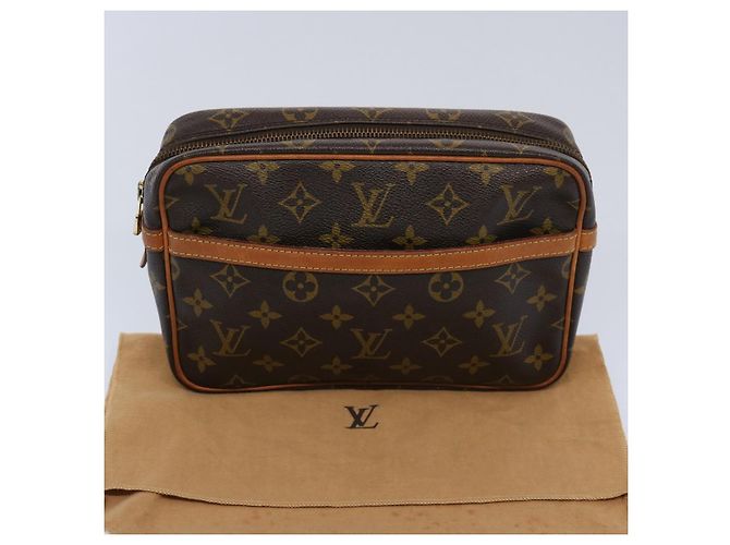 Louis Vuitton Monogram Compiegne 23 Pochette M51847 LV Auth em5478 Monogramma - vista 12