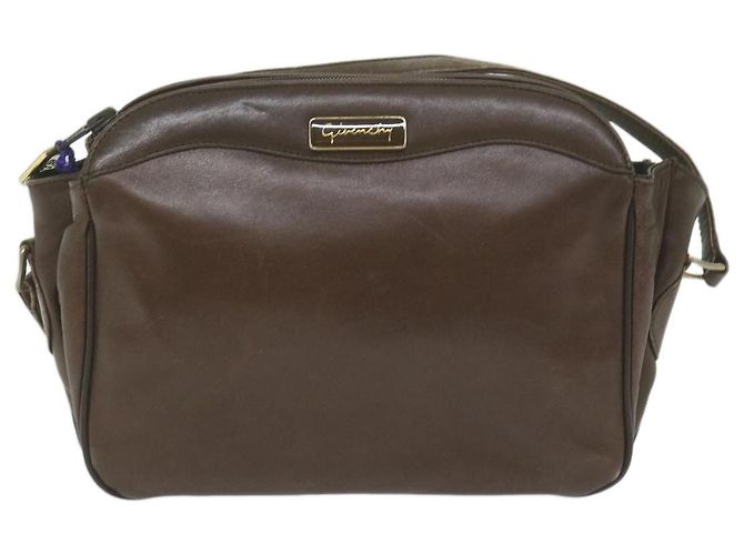GIVENCHY Borsa a spalla Pelle Marrone Auth bs11018 - vista 13