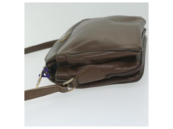 GIVENCHY Borsa a spalla Pelle Marrone Auth bs11018 - vista 4