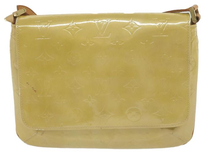 LOUIS VUITTON Monogram Vernis Thompson Borsa da strada Beige M91301 LV Auth bs11055 - vista 13