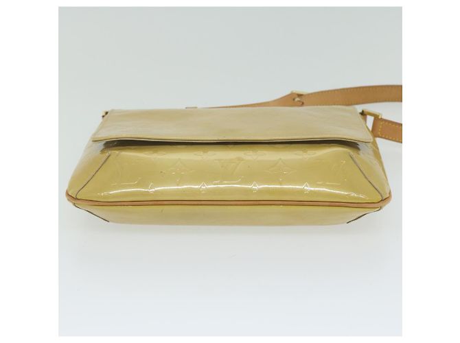 LOUIS VUITTON Monogram Vernis Thompson Borsa da strada Beige M91301 LV Auth bs11055 - vista 5