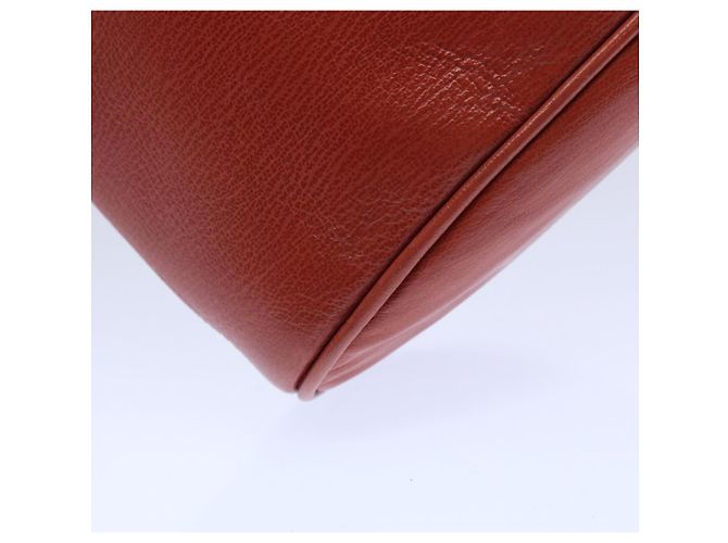 LOEWE Vanity Velazquez Twist Bolsa de mão couro laranja Auth am5458 - vista 14