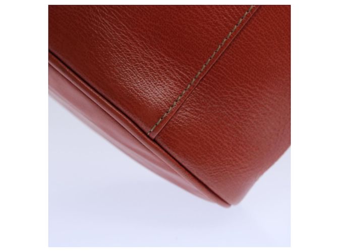 LOEWE Vanity Velazquez Twist Bolsa de mão couro laranja Auth am5458 - vista 15