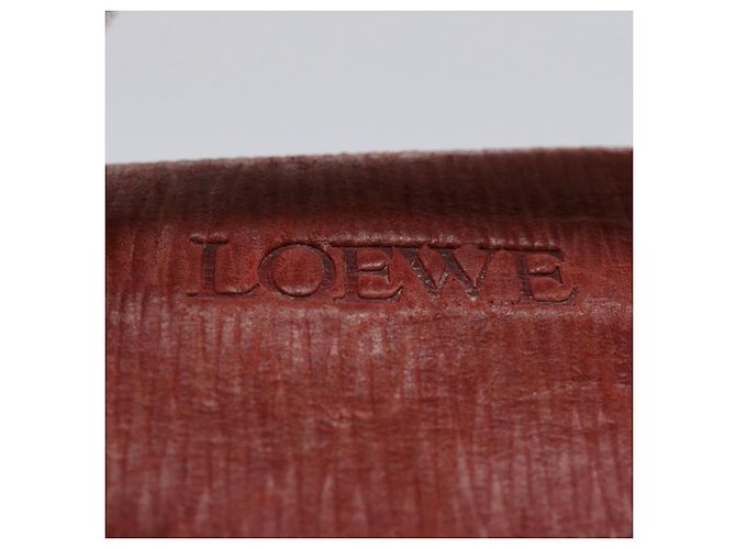 LOEWE Vanity Velazquez Twist Bolsa de mão couro laranja Auth am5458 - vista 17