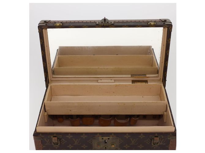 LOUIS VUITTON Monogram Boite Buteil Handtasche Vanity Vintage M21822 Auth bin1389ga Monogramm - Ansicht 10