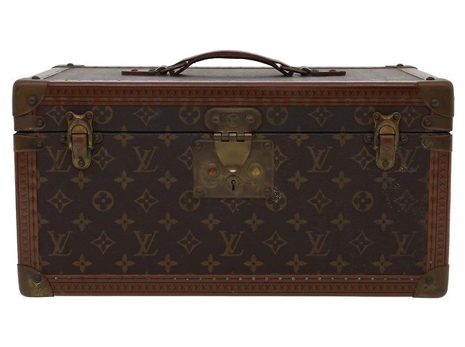 LOUIS VUITTON Monogram Boite Buteil Handtasche Vanity Vintage M21822 Auth bin1389ga Monogramm - Ansicht 13
