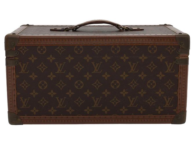 LOUIS VUITTON Monogram Boite Buteil Handtasche Vanity Vintage M21822 Auth bin1389ga Monogramm - Ansicht 2