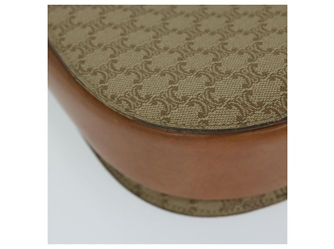 Céline CELINE Macadam Canvas Handtasche Beige Auth bs11411 - Ansicht 16