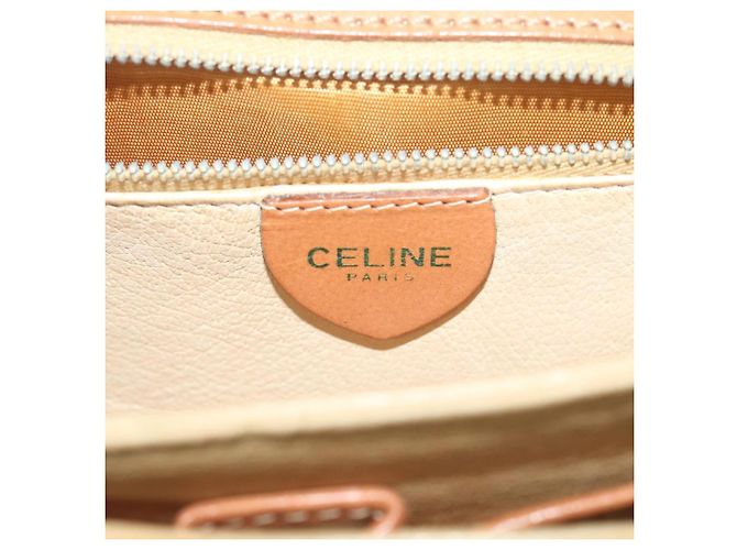 Céline CELINE Macadam Canvas Handtasche Beige Auth bs11411 - Ansicht 20