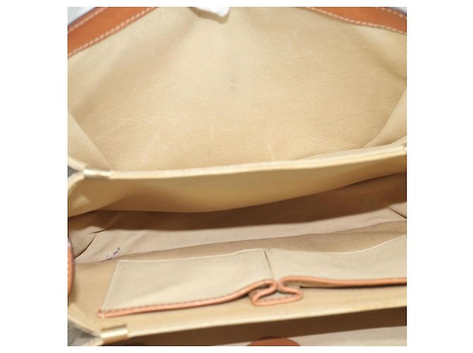 Céline CELINE Macadam Canvas Handtasche Beige Auth bs11411 - Ansicht 21