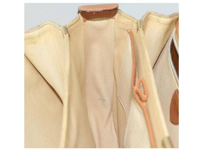 Céline CELINE Macadam Canvas Handtasche Beige Auth bs11411 - Ansicht 23
