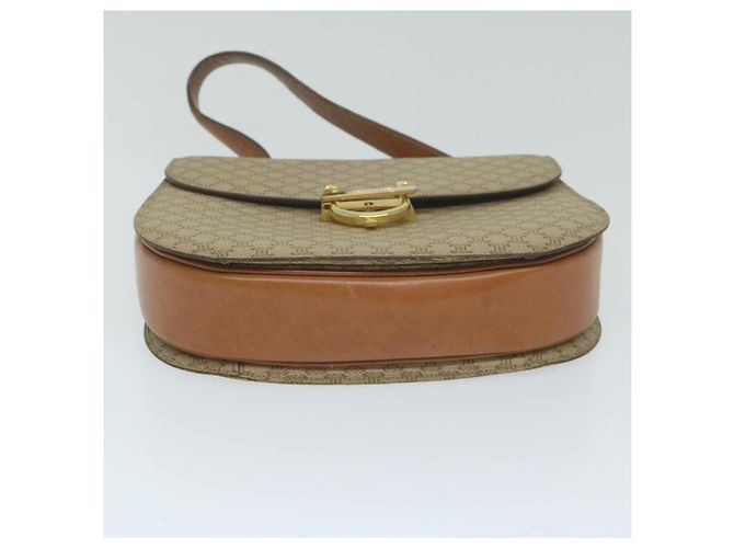 Céline CELINE Macadam Canvas Handtasche Beige Auth bs11411 - Ansicht 5
