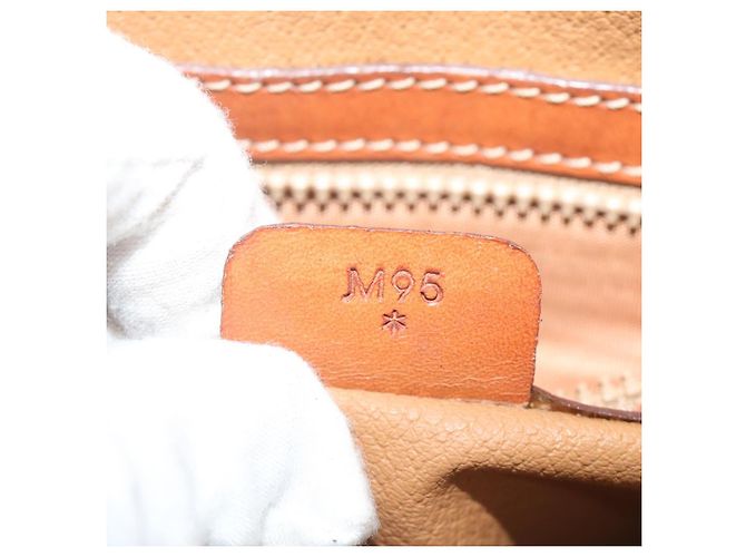 Céline CELINE Macadam Canvas Handtasche PVC Leder 2Weise Brown Auth 62941 Braun - Ansicht 10