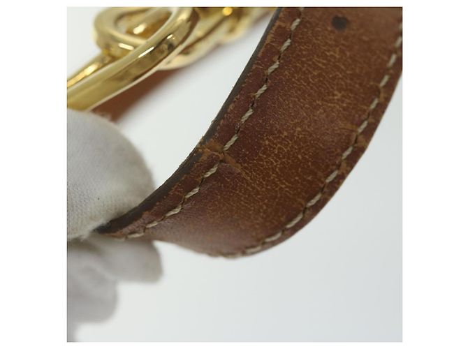 Céline CELINE Macadam Canvas Handtasche PVC Leder 2Weise Brown Auth 62941 Braun - Ansicht 12