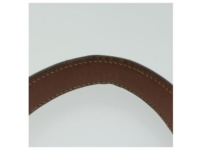 Céline CELINE Macadam Canvas Handtasche PVC Leder 2Weise Brown Auth 62941 Braun - Ansicht 14