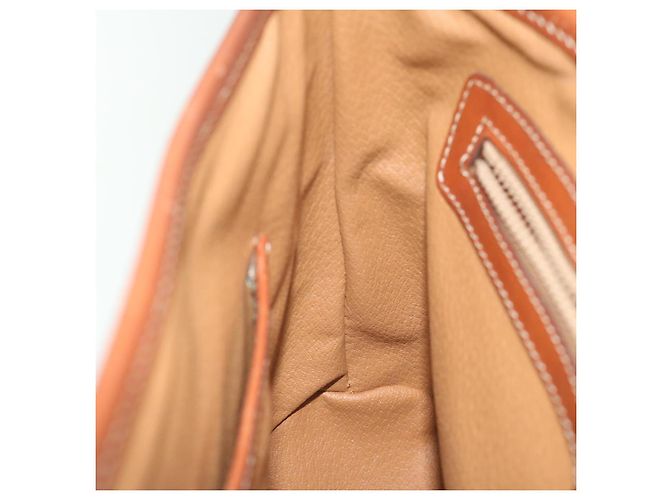 Céline CELINE Macadam Canvas Handtasche PVC Leder 2Weise Brown Auth 62941 Braun - Ansicht 22