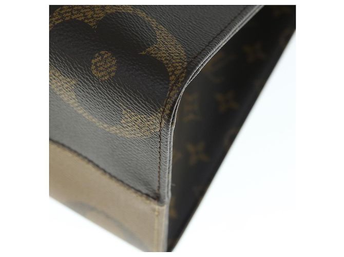 LOUIS VUITTON Monogram Reverse Giant On The Go MM Tragetasche M45321 LV Auth 62896S Monogramm - Ansicht 17