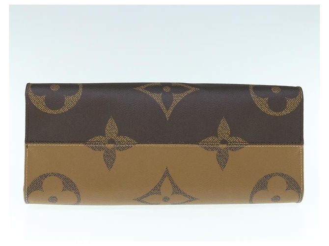 LOUIS VUITTON Monogram Reverse Giant On The Go MM Tragetasche M45321 LV Auth 62896S Monogramm - Ansicht 5