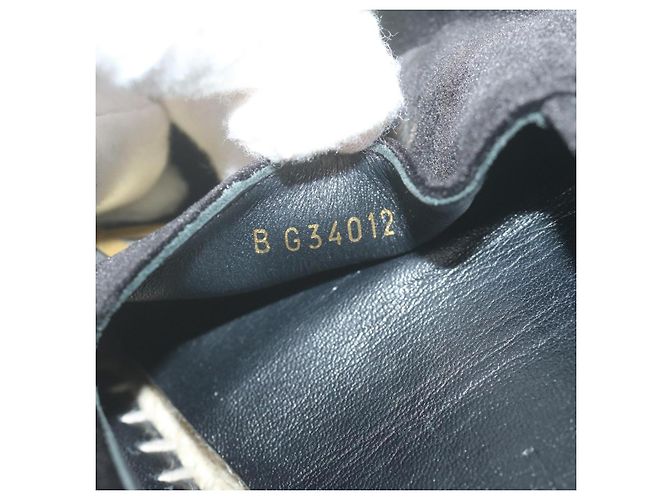 CHANEL Décolleté Scarpe Velluto 38 Nero CC Auth bs10973 - vista 18