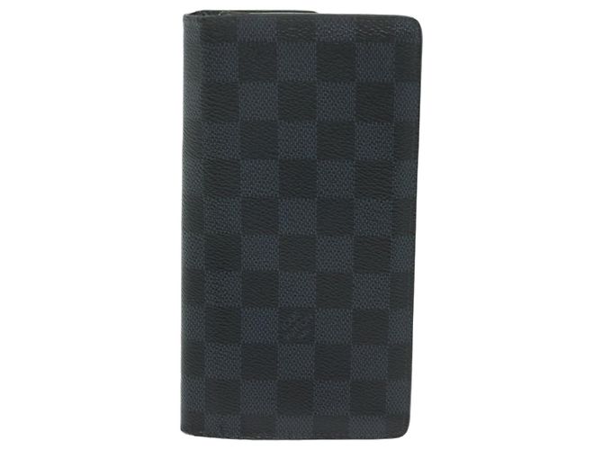 Portafoglio lungo LOUIS VUITTON Damier Cobalt Brazza Portefeuille N63243 Auth ep2915 - vista 13