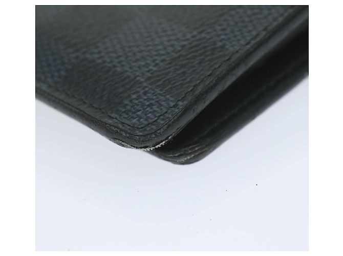 Portafoglio lungo LOUIS VUITTON Damier Cobalt Brazza Portefeuille N63243 Auth ep2915 - vista 15