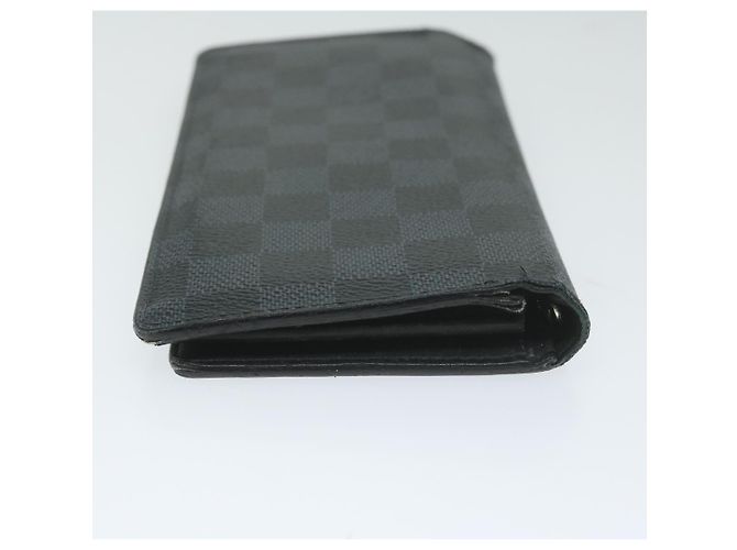 Portafoglio lungo LOUIS VUITTON Damier Cobalt Brazza Portefeuille N63243 Auth ep2915 - vista 3