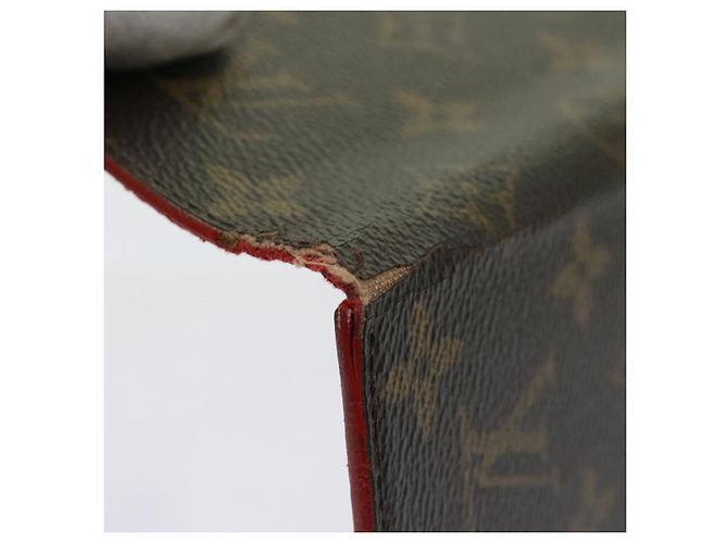 LOUIS VUITTON Monogramm Damier Graphit iPhone-Hülle 8Set Rot LV Auth 62862 Damier ebene - Ansicht 10