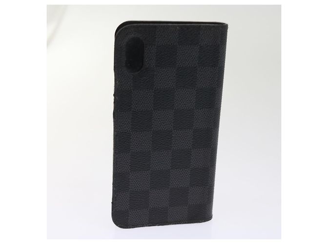LOUIS VUITTON Monogramm Damier Graphit iPhone-Hülle 8Set Rot LV Auth 62862 Damier ebene - Ansicht 17