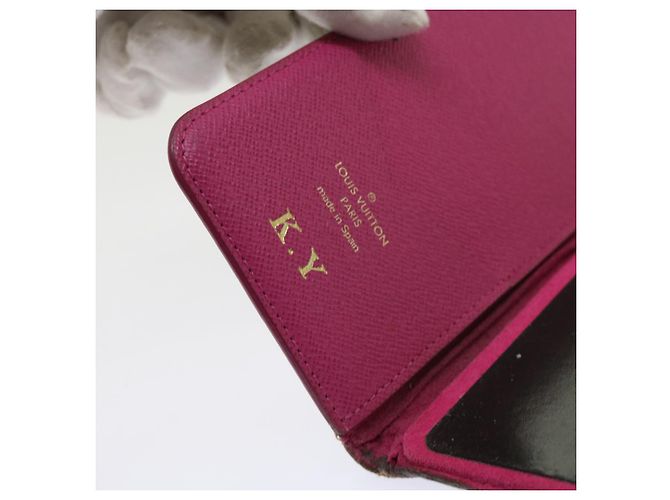LOUIS VUITTON Monogramm Damier Graphit iPhone-Hülle 8Set Rot LV Auth 62862 Damier ebene - Ansicht 24