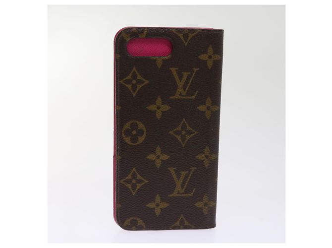 LOUIS VUITTON Monogramm Damier Graphit iPhone-Hülle 8Set Rot LV Auth 62862 Damier ebene - Ansicht 26