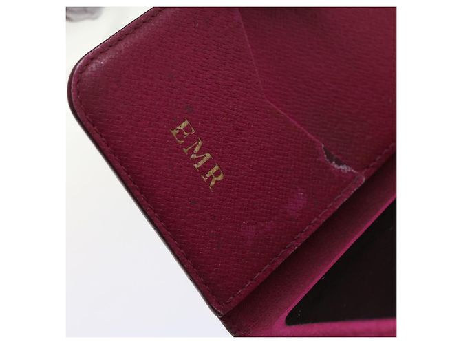 LOUIS VUITTON Monogramm Damier Graphit iPhone-Hülle 8Set Rot LV Auth 62862 Damier ebene - Ansicht 29