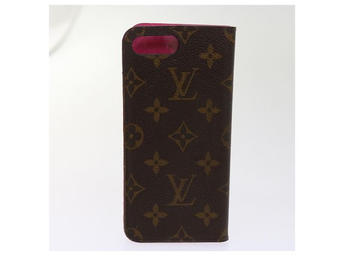 LOUIS VUITTON Monogramm Damier Graphit iPhone-Hülle 8Set Rot LV Auth 62862 Damier ebene - Ansicht 31