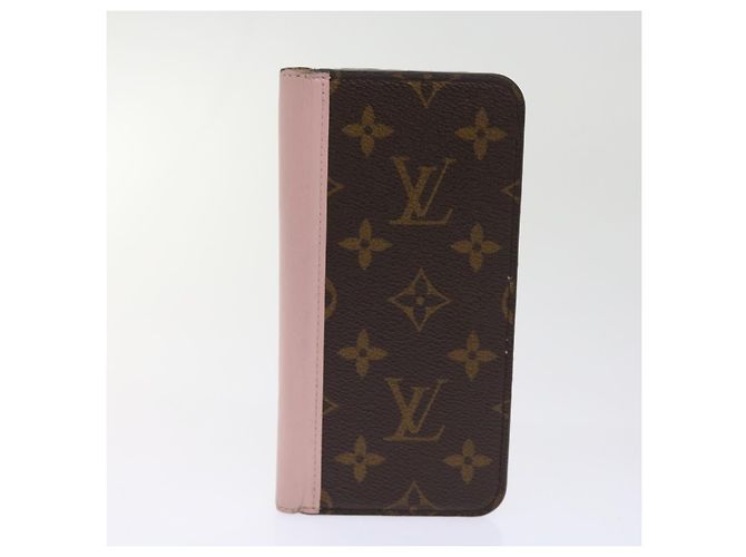 LOUIS VUITTON Monogramm Damier Graphit iPhone-Hülle 8Set Rot LV Auth 62862 Damier ebene - Ansicht 36