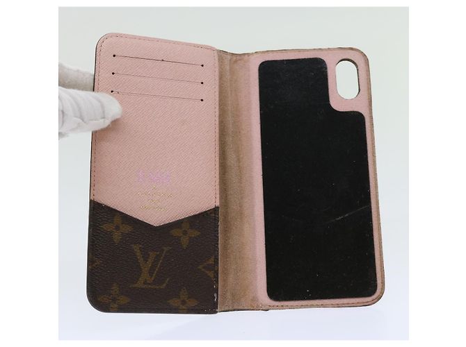 LOUIS VUITTON Monogramm Damier Graphit iPhone-Hülle 8Set Rot LV Auth 62862 Damier ebene - Ansicht 38