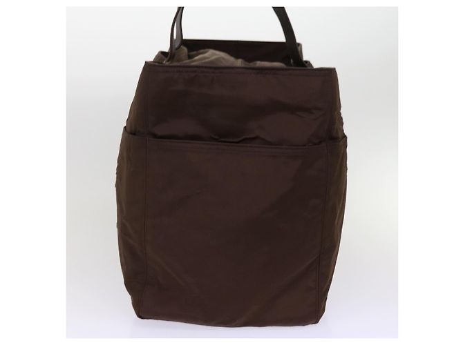 Hermès HERMES Acapulco GM Borsa Boston Nylon Marrone Auth bs11102 - vista 3
