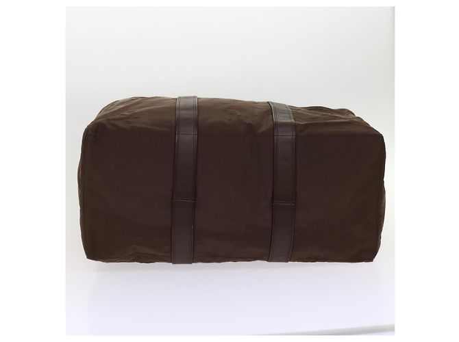 Hermès HERMES Acapulco GM Borsa Boston Nylon Marrone Auth bs11102 - vista 5