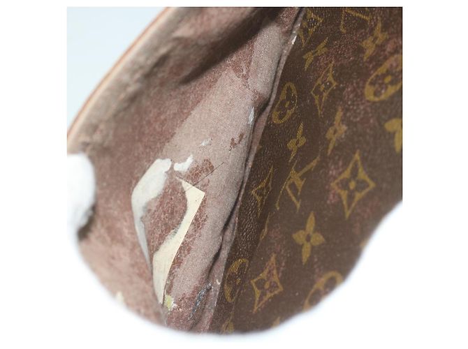 LOUIS VUITTON Monogram Jeune Fille MM Borsa a tracolla M51226 LV Auth em5466 Monogramma - vista 10