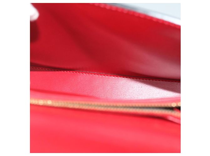 LOUIS VUITTON Borsa a mano Epi Malesherbes Rosso M52377 LV Auth bs11284 - vista 10