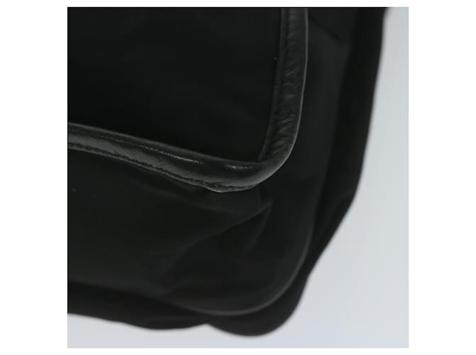 PRADA Borsa a Spalla Nylon Nero Auth am5455 - vista 17