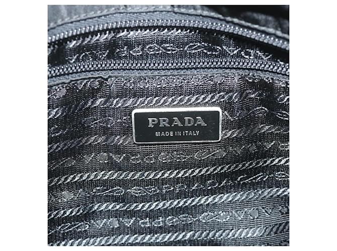 PRADA Borsa a Spalla Nylon Nero Auth am5455 - vista 18