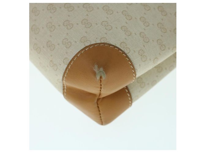 GUCCI Micro GG Supreme Sac à bandoulière PVC Beige 007 123 0087 Authentification5471 - vue 16