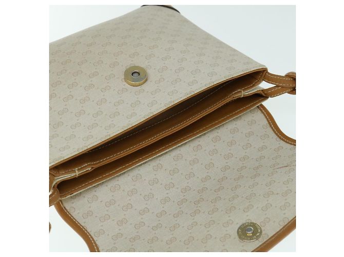 GUCCI Micro GG Supreme Sac à bandoulière PVC Beige 007 123 0087 Authentification5471 - vue 7