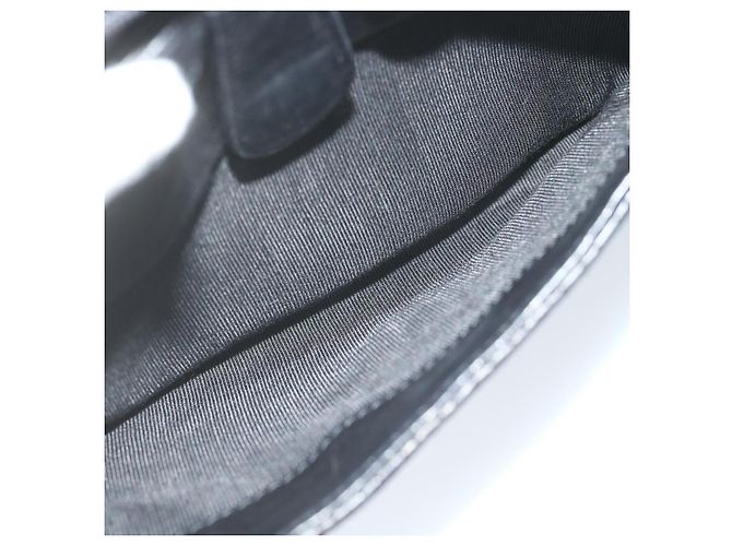 BALLY Borsa a tracolla con catena trapuntata Pelle Nera Auth am5550 Nero - vista 20