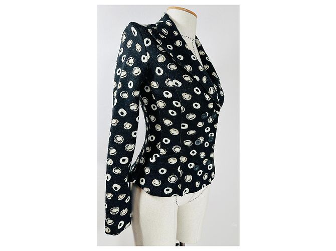 Diane Von Furstenberg Blazer Mehrfarbig Wolle Mehrfarben - Ansicht 2
