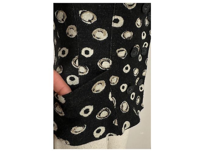 Diane Von Furstenberg Blazer Mehrfarbig Wolle Mehrfarben - Ansicht 4